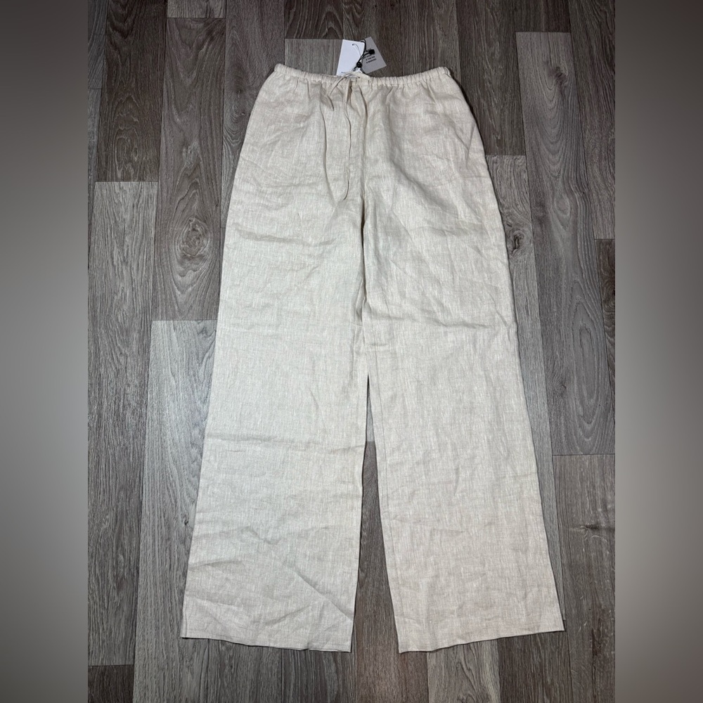 Lover And Friends Wide Leg Linen Pants Size Small